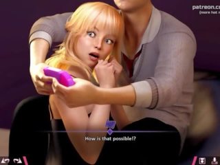 Kaksinkertainen homework &vert; intohimoinen blondi teinit lassie yrittää kohteeseen distract beau alkaen gaming mukaan näyttää hänen marvellous iso perse ja ratsastus hänen phallus &vert; minun sexiest gameplay hetkiä &vert; osa &num;14