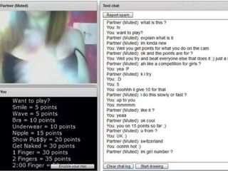 Varmt til trot sveitsisk adolescent chatroulette spill