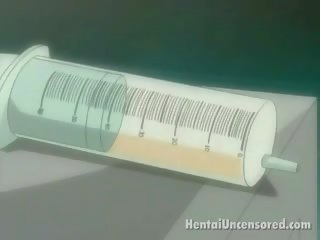 Fascinating hentai enfermera consiguiendo coño injected por un oversexed medic