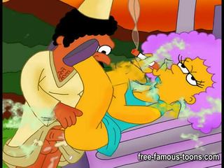 Simpsons hentai orgía