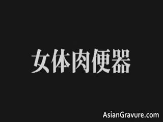Verrukkelijk aziatisch kenmerken in slavernij vies video- krijgt